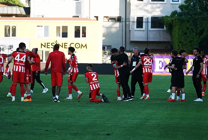 Samsunspor galibiyetle bitirdi