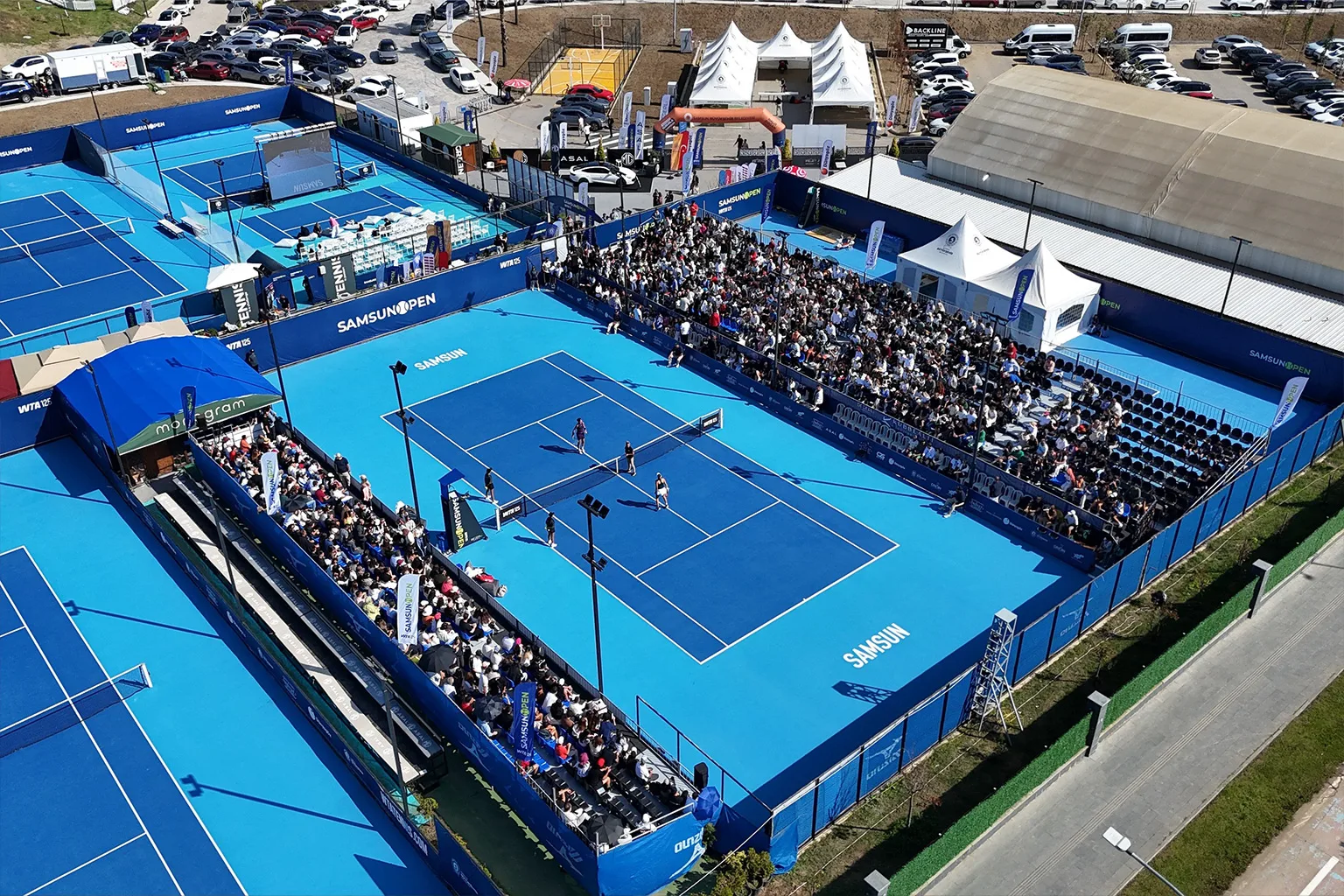 Samsun Open WTA 125 Tenis Turnuvası Heyecanı Sürüyor